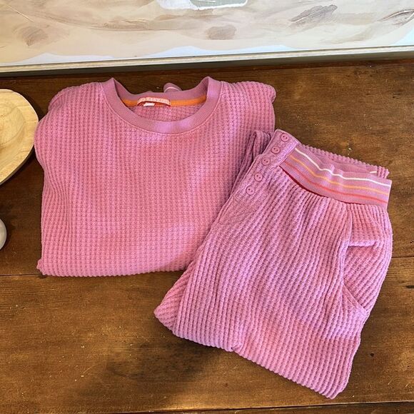 PJ Salvage Waffle Knit Top - Picture 6 of 6